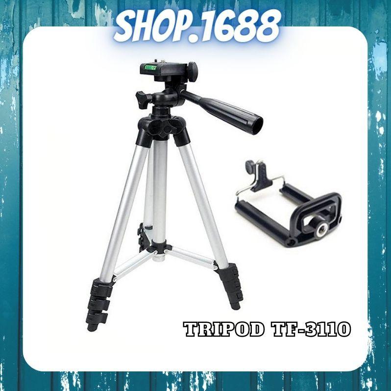 Gậy chụp ảnh 3 chân tripod tf - 3110 ,gắn máy ảnh, chụp hình tự sướng selfie live - shop1688