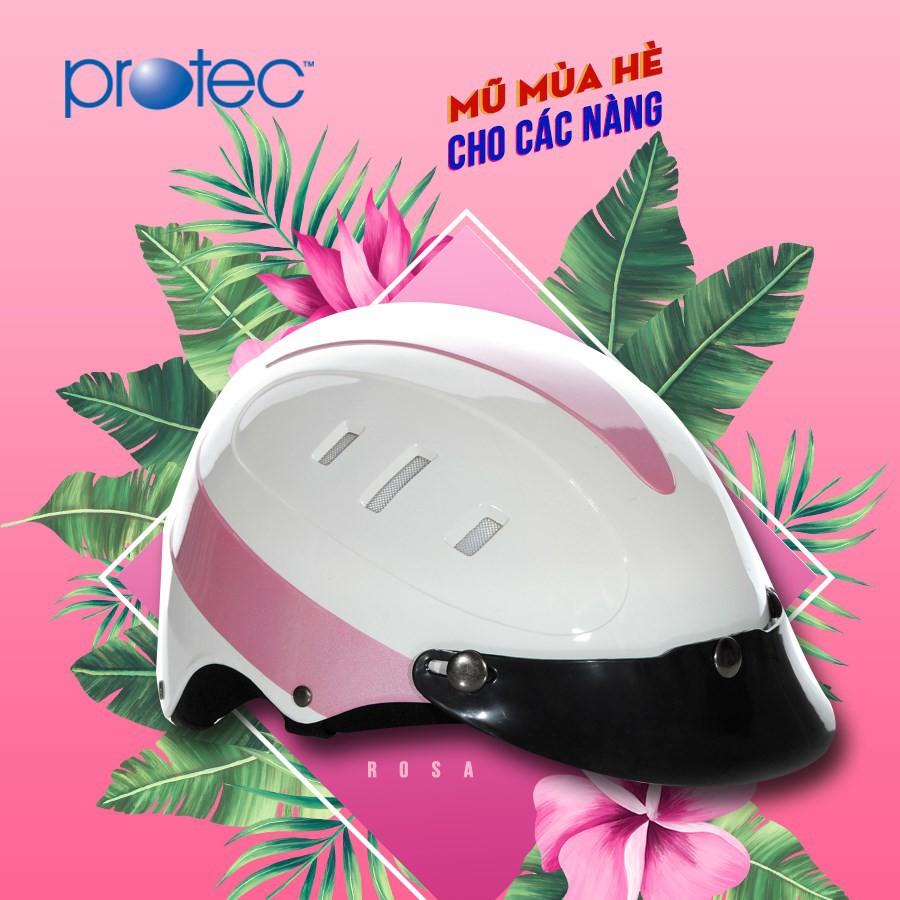 Nón Bảo Hiểm Nửa Đầu Protec Rosa RLW Phối Màu