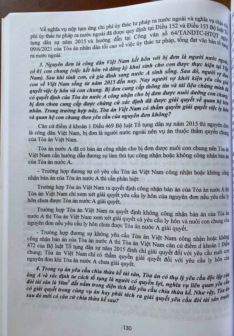 217 Câu Giải Đáp Nghiệp Vụ Xét Xử Vụ Án Dân Sự, Hành Chính Và Các Nghị Quyết Của Hội Đồng Thẩm Phán Tòa Án Nhân Dân Tối Cao Về Hình Sự, Dân Sự Và Hành Chính