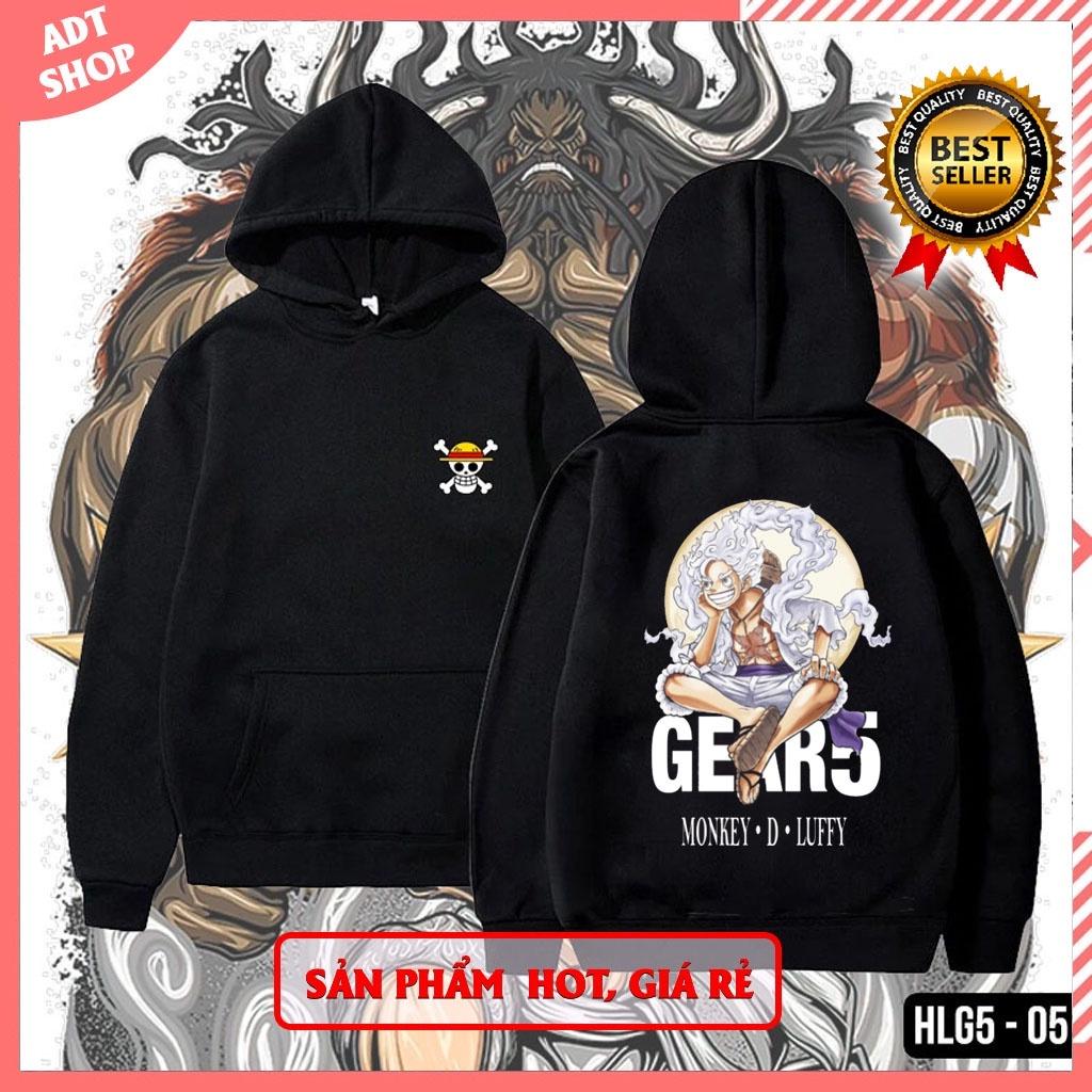 BST Áo Hoodie In Hình Anime One Piece Luffy Gear 5 Nika Joyboyy độc đẹp kèm khuyến mại