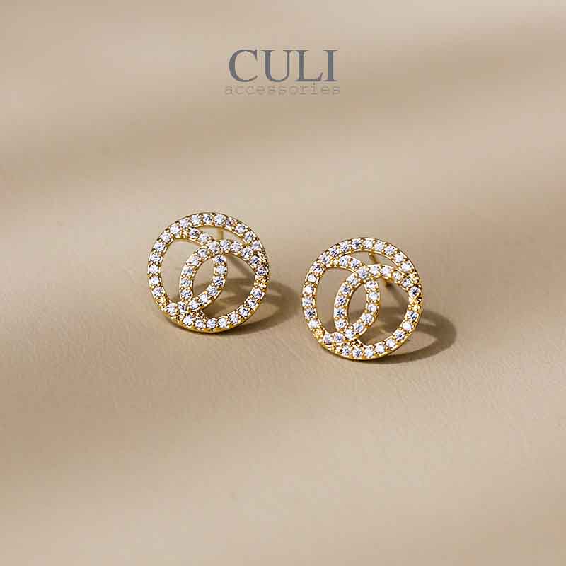Khuyên tai/ Bông tai thời trang nữ HT659 - Culi accessories