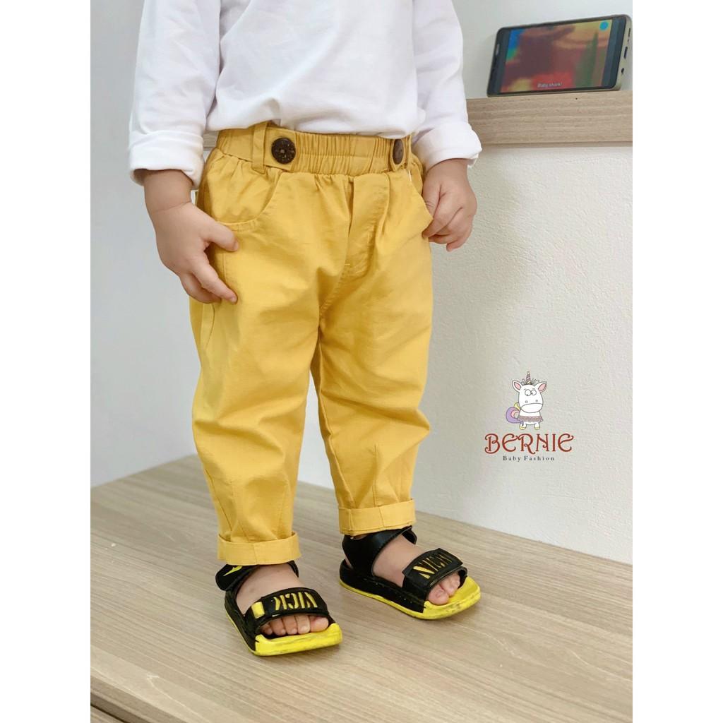 Quần Linen bảnh bao đi học cho bé 9-22kg