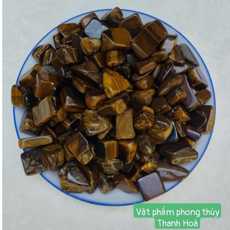 5 Viên đá thach anh ngũ sắc chất lượng cao dùng sưu tầm, làm handmade tạo năng lượng tích cực
