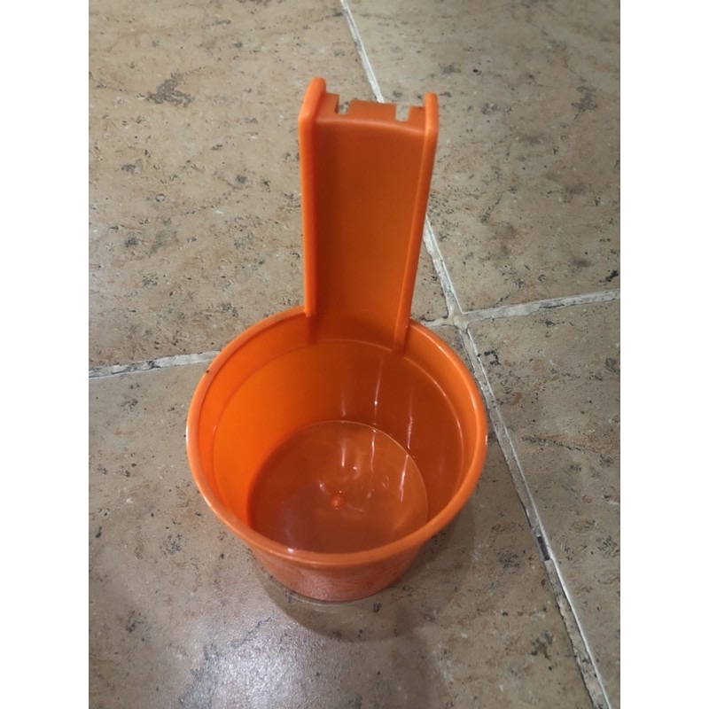 CÓNG, máng nhựa tròn 500ml UỐNG NƯỚC CHO GÀ, Gáo cho gà, chim, chó, mèo