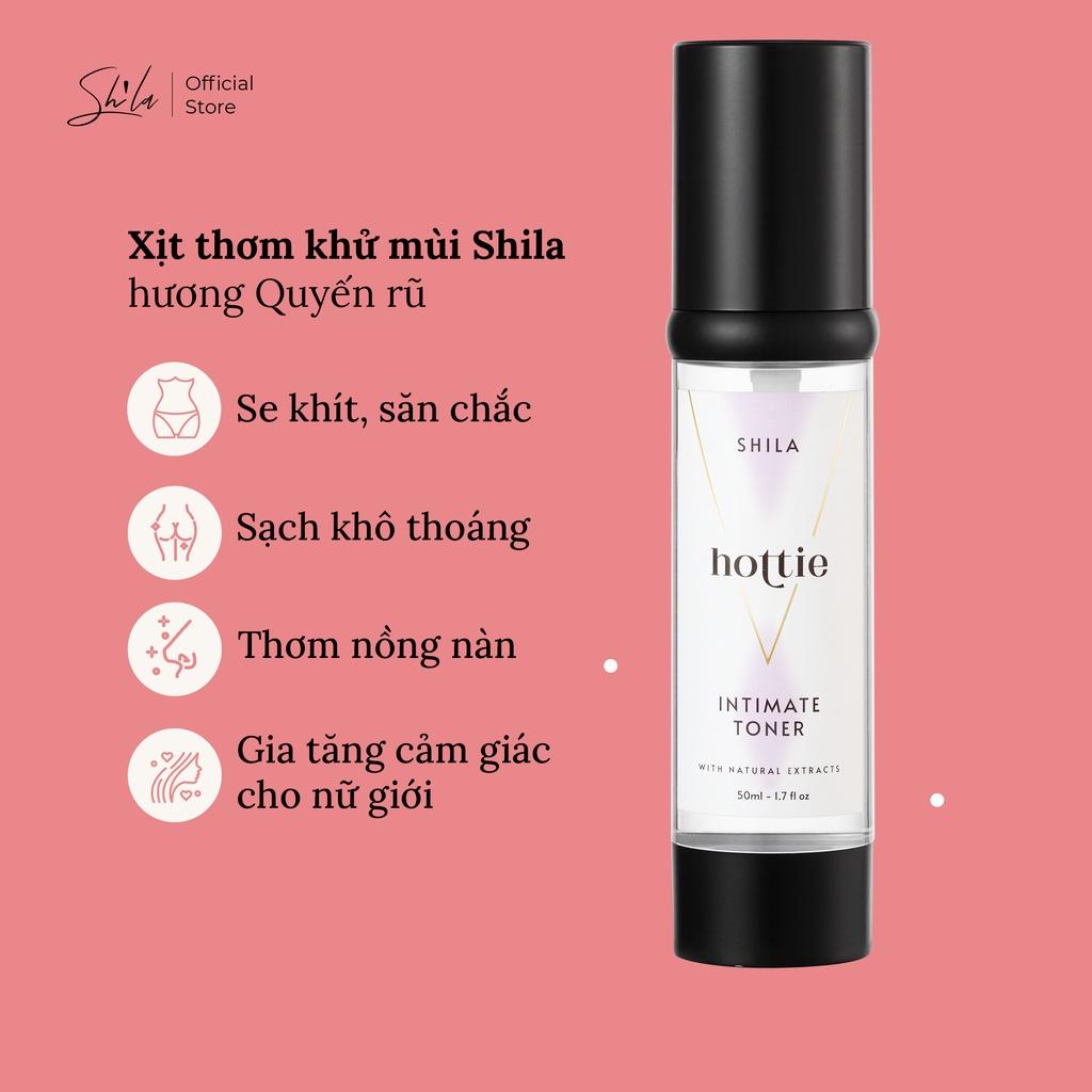 Xịt se khít vùng kín Shila hương quyến rũ 50ml (Shila Intimate Toner Hottie)