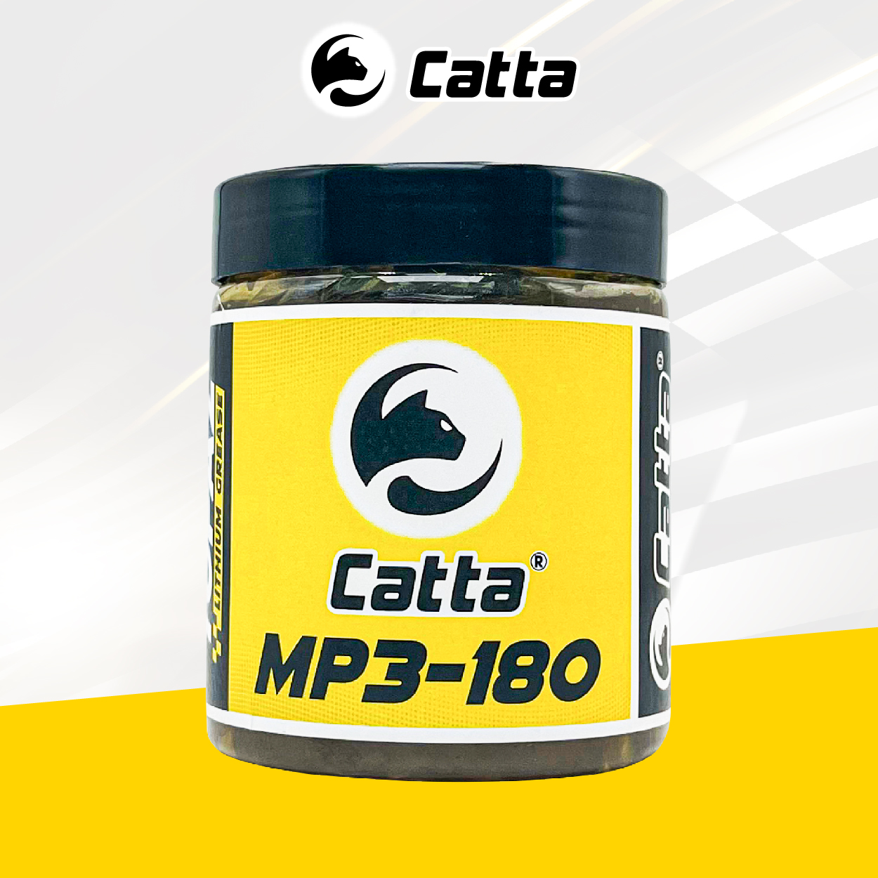 Mỡ Bò Chịu Nhiệt 180 độ CATTA TOPAZ MP3 180 Hộp 200G-500G (mỡ màu vàng)