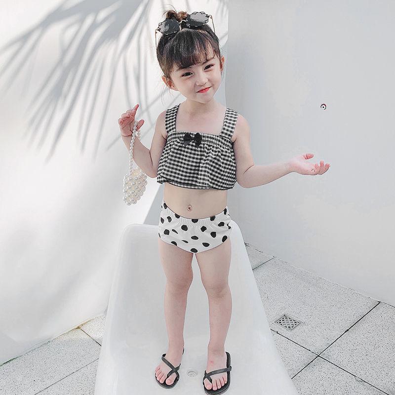 Trẻ Em Đầm Váy Nữ Bikini Chia Dễ Thương Cho Bé Công Chúa Nhỏ Bộ 3 Bộ Đồ Bơi Cho Bé Trẻ Em 2-6 Tuổi