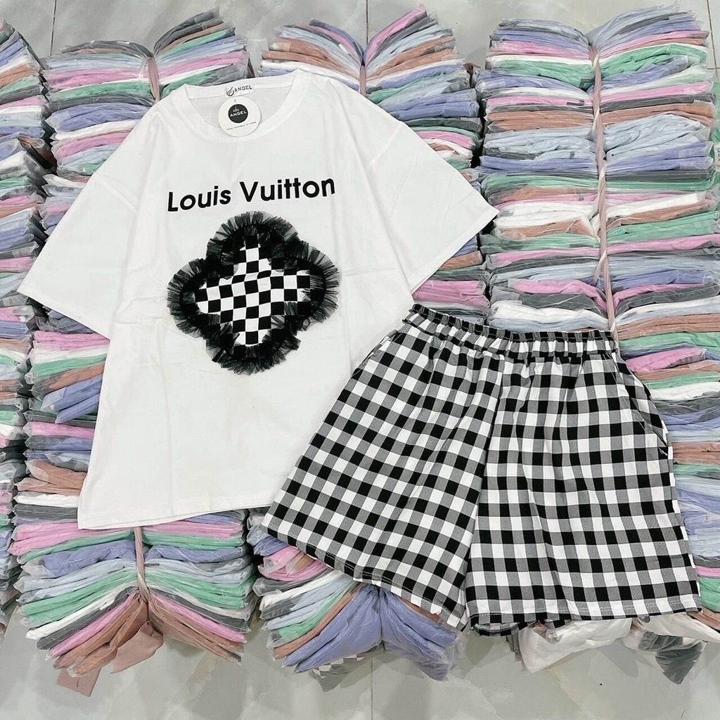 Bộ Thun Cotton mềm mịn, thoáng mát Siêu đễ thương - FREE SIZE : dưới 60kg