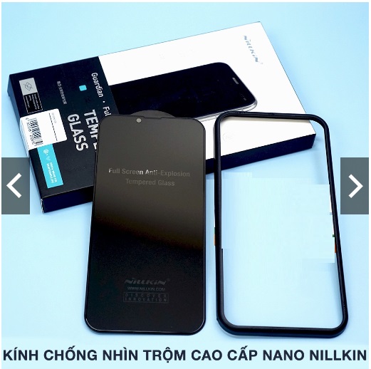 Kính cường lực chống nhìn trộm Dành cho iPhone 14 Pro , 14 Pro Max Chính Hãng Nillkin Amazing Guardian Bảo Vệ Quyền Riêng Tư Của bạn - Hàng Chính Hãng