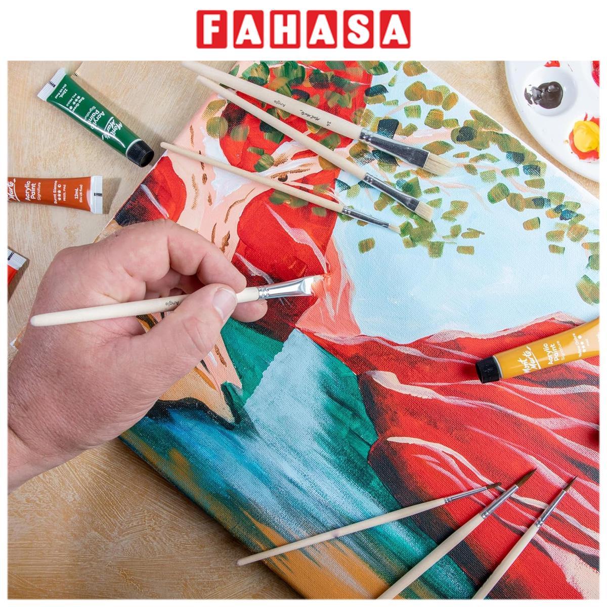 Bộ 13 Cọ Vẽ Natural Hair Brush - Mont Marte BMHS0059