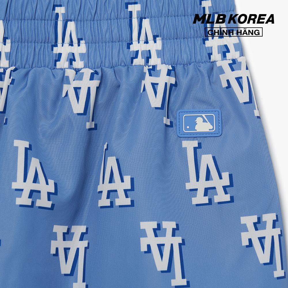 MLB - Quần shorts unisex ống rộng lưng thun Classic Monogram 3ASMM0133