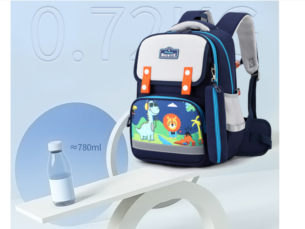 Balo học sinh tiểu học lớp 1 đến lớp 3 siêu nhẹ chống gù chống nước cao cấp phong cách mới