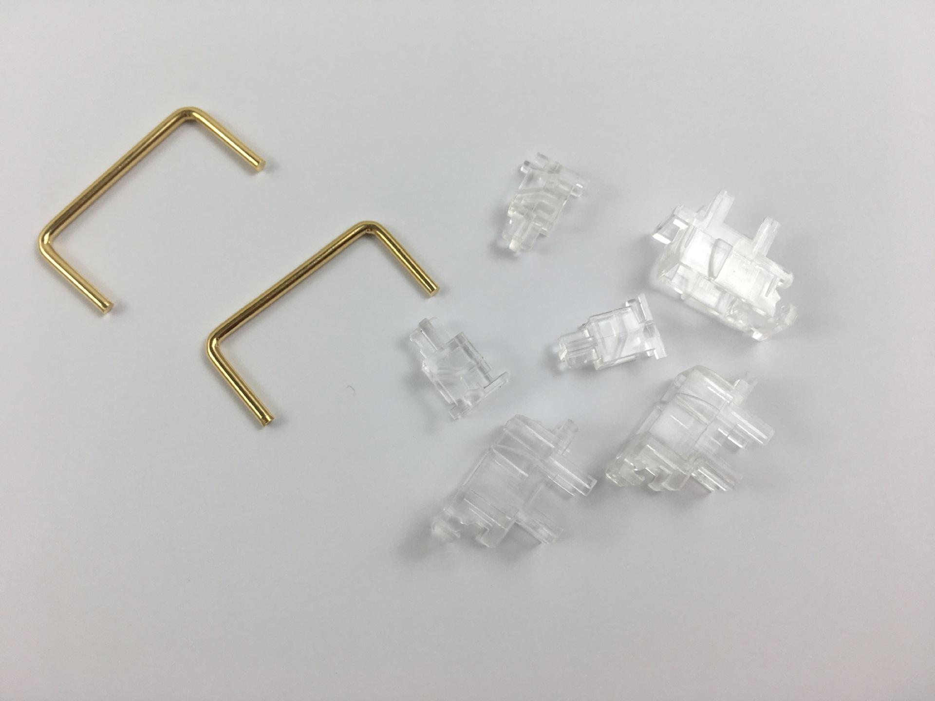 Trục vệ tinh bằng thép trong suốt khuyến mại với keycaps trong suốt là lựa chọn hàng đầu, bạn có thể tự lắp ráp bàn phím cơ tùy chỉnh theo cách thủ công