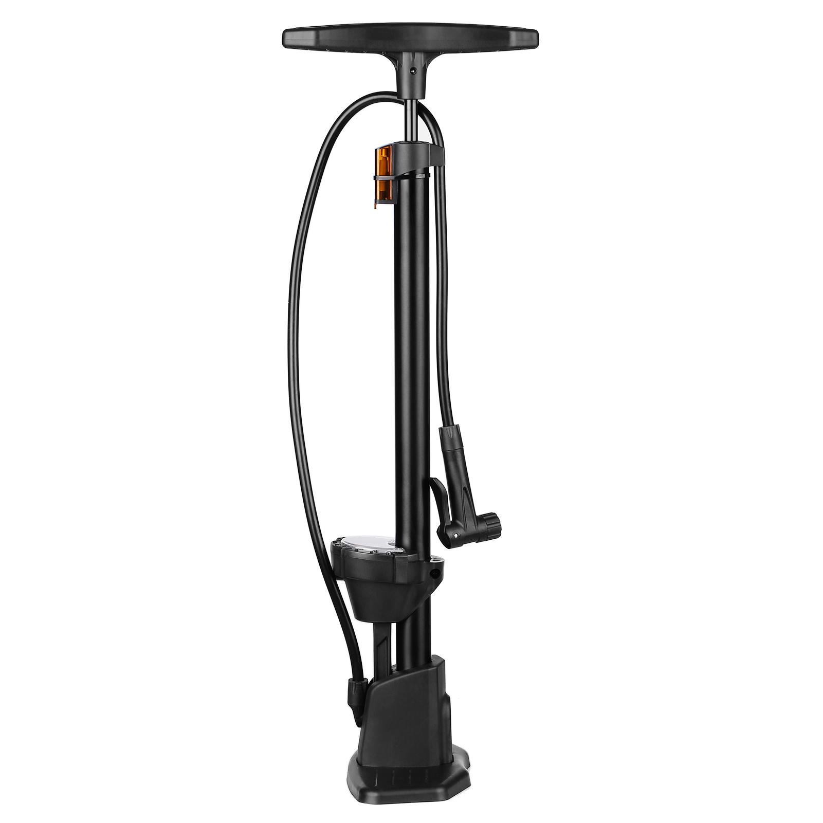 Máy Bơm Sàn Xe Đạp Có Thể Tháo Rời Dành Cho Xe Đạp 230Psi Với Máy Đo Presta & Schrader Van Lốp Ống Bơm Bóng Kim