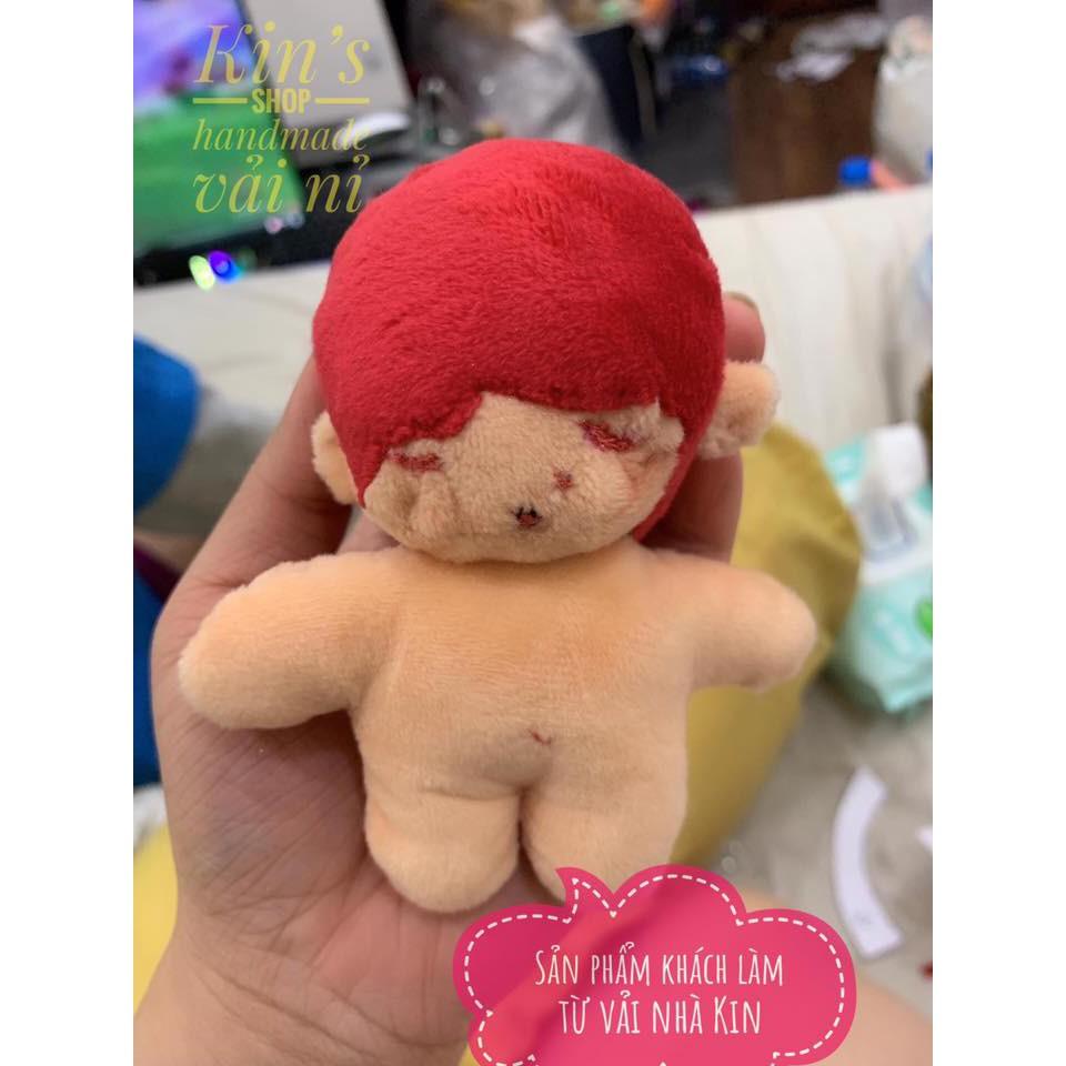 Vải lông nhung mềm mịn chuyên dùng may gối, thú bông, may doll, outfit doll