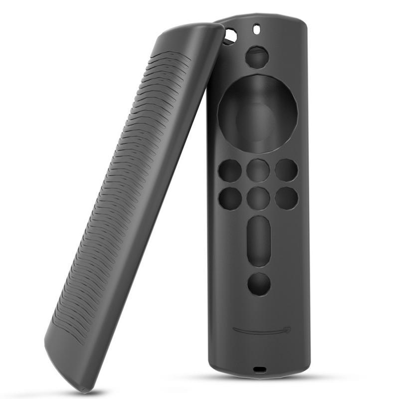 Vỏ bảo vệ silicon cho Amazon Fire TV Stick Voice Bộ điều khiển từ xa SHOMPOUTPROOP SỐ LEABLE RÚT FOR FIRE TV Stick 5.9 inch