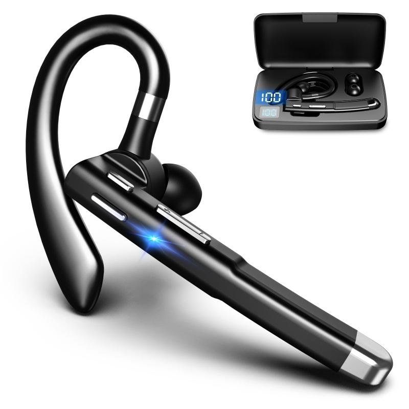 YYK520 Tai nghe một bên tai Tai nghe thể thao âm thanh nổi qua tai Khử tiếng ồn có Mic cho điện thoại thông minh hệ thống Android Màu sắc: 7HH804169-B