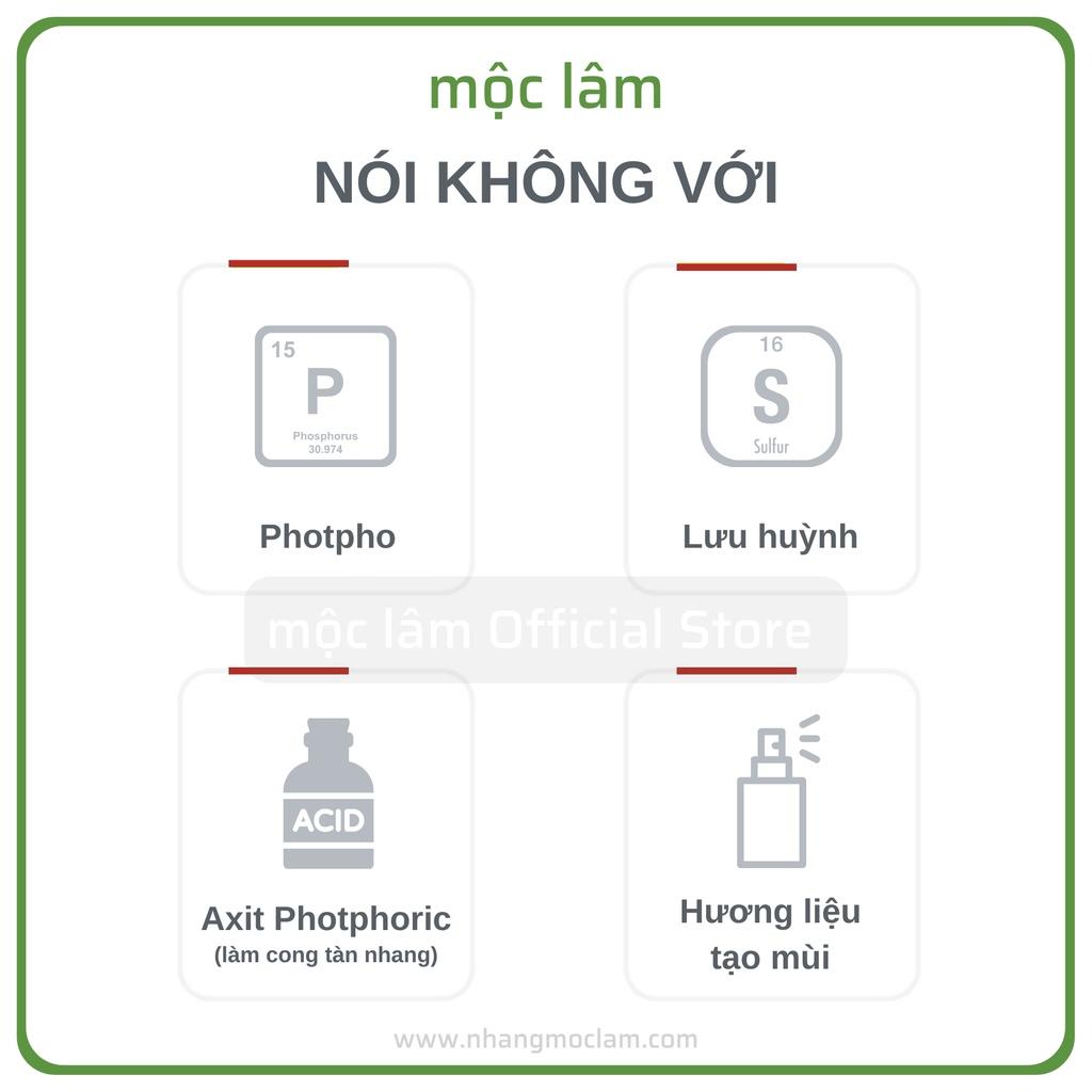 Nhang Trầm Hương MỘC LÂM 38cm 170cây, Nhang Sạch Ít Khói Ít Tàn, Hương Dịu Nhẹ, Nhang Phòng Máy Lạnh