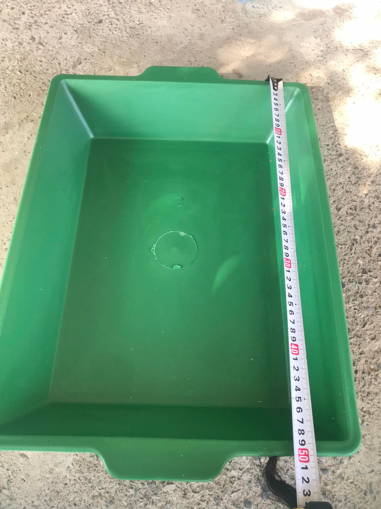 10 Khay Đựng Nước Làm Mát Cho Lan - Máng vữa - Máng Đựng Nước - Khay nhựa Sông Hồng KT 50 x 36x10 cm