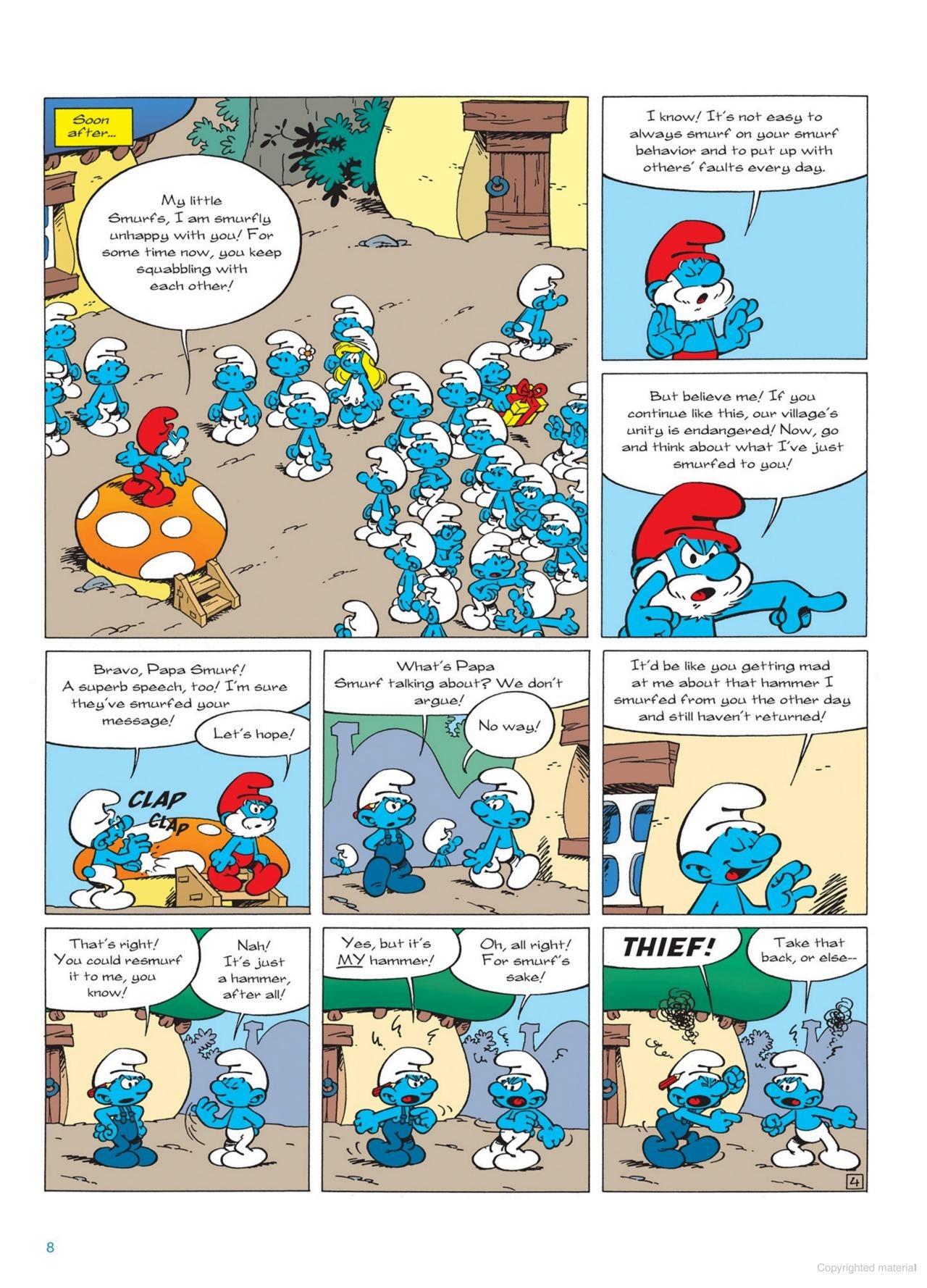 Sách ngoại văn: The Smurfs #22 - The Smurf Menace