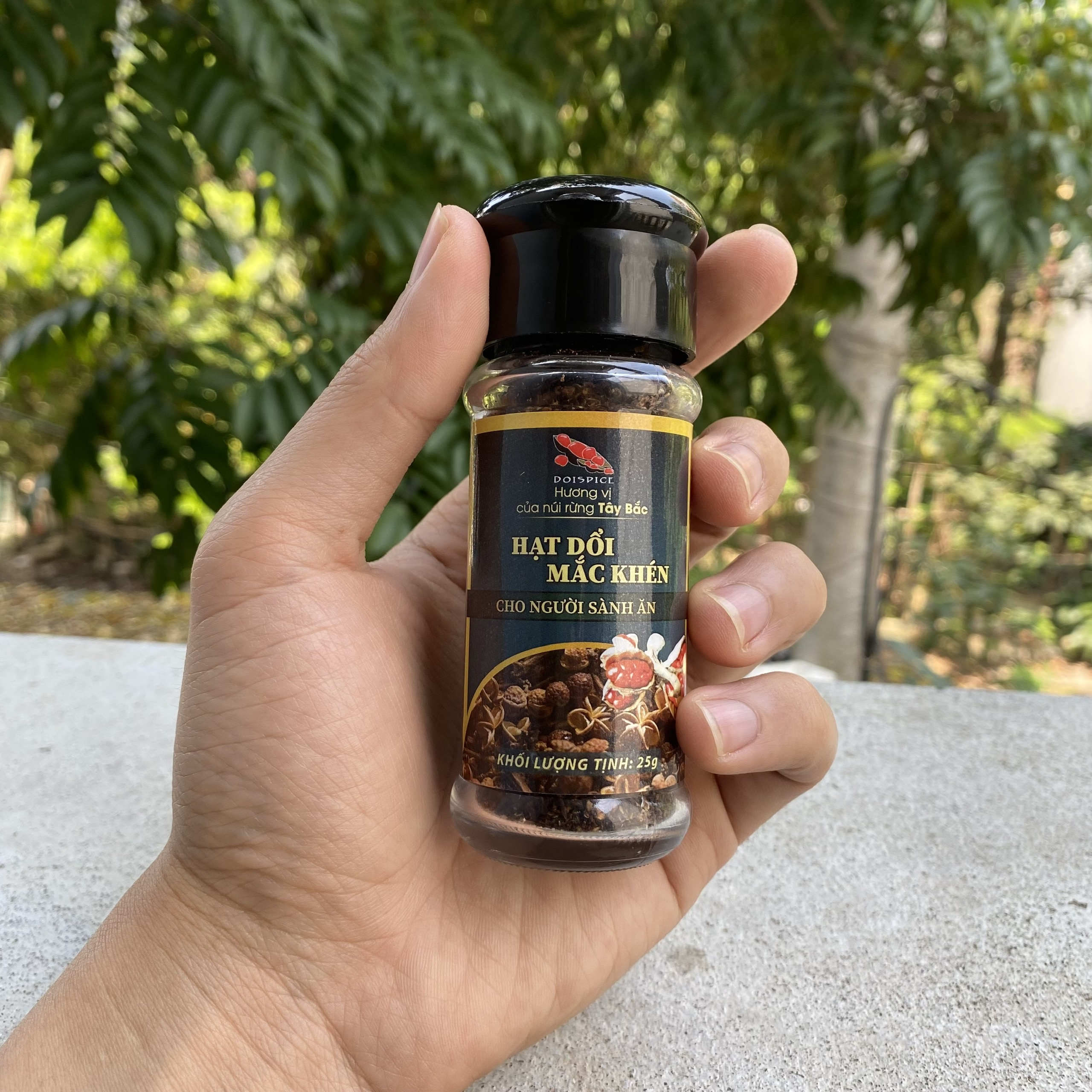 Hạt Dổi Mắc Khén Doispice cực thơm tiết kiệm tiện sử dụng 25g