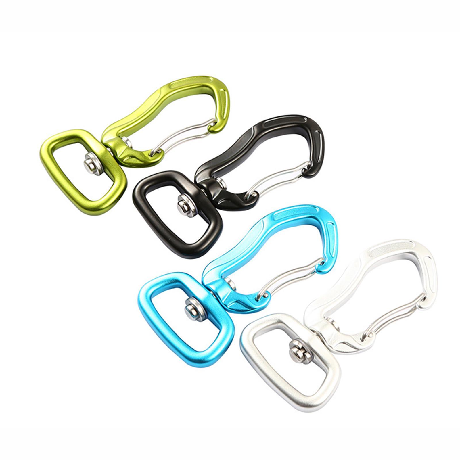 Swivel Carabiner Clip Locking Carabiner Clip for Key Chain Sports Hiking Backpacking