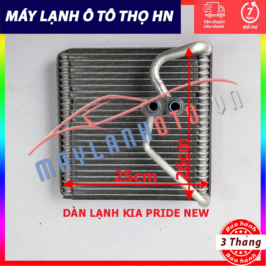 Dàn lạnh Kia Pride New - Rio 2006 2007 2008 2009 2010 2011 Hàng xịn Hàn Quốc 06 07 08 09 10 11