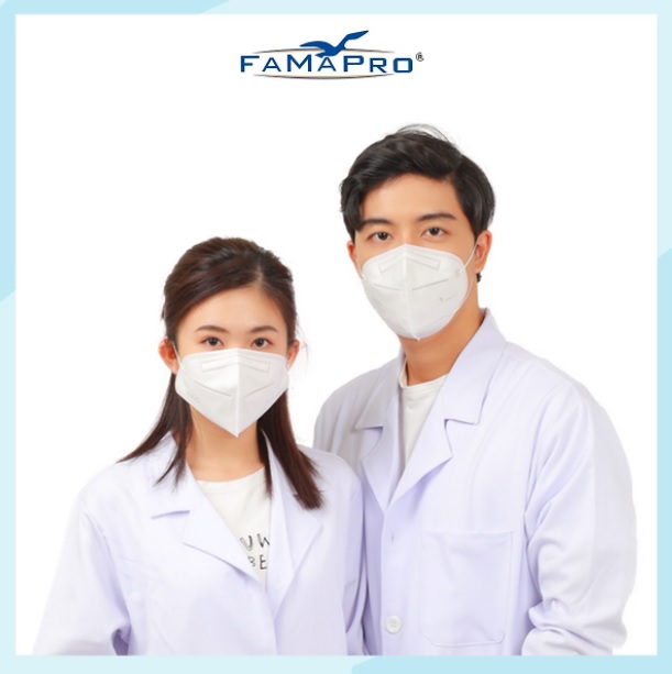 Khẩu trang y tế kháng khuẩn 4 lớp Famapro VN95