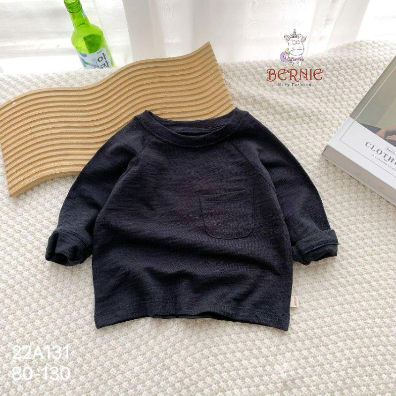 Áo phông dài tay cho bé , cotton xước mềm mại