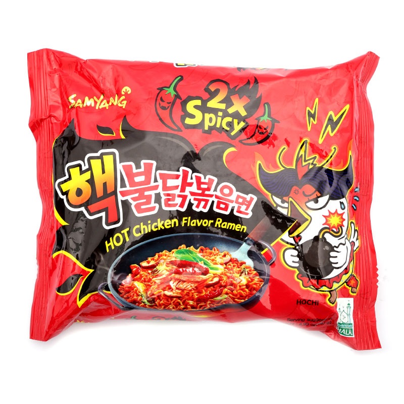 Combo 5 Gói Mì Khô Gà Cực Cay SAMYANG 140G