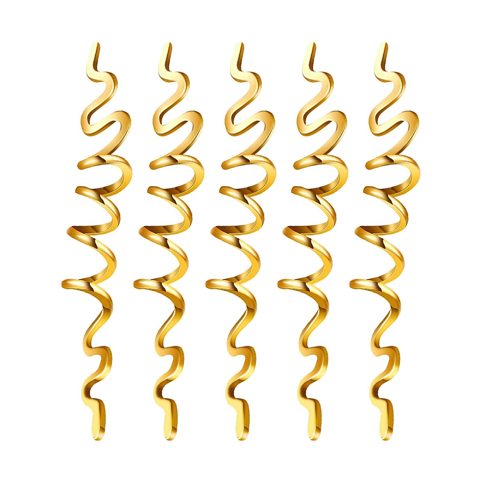 Hair Beads Spiral Coils, Tibetan  ,Dwarven Beard Coils ,hair Tube