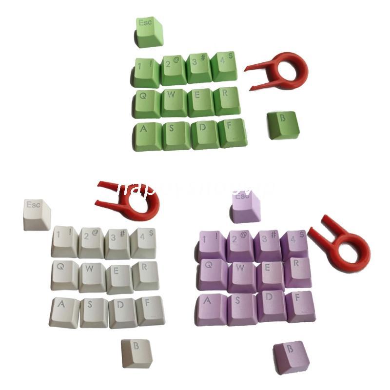 HSV 14 Keys Keycaps PBT Backlit Keycaps With Keycaps Puller For Cherry MX Switches
