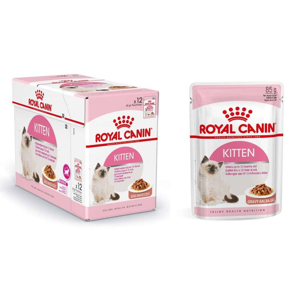 Hộp 12 gói Pate Royal Canin Kitten cho mèo con