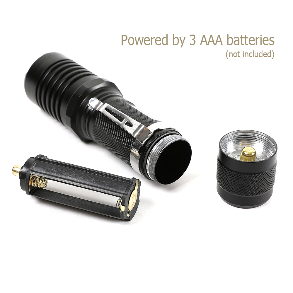 Đèn pin cầm tay ngoài trời 5 chế độ dành cho các hoạt động cắm trại, săn bắt