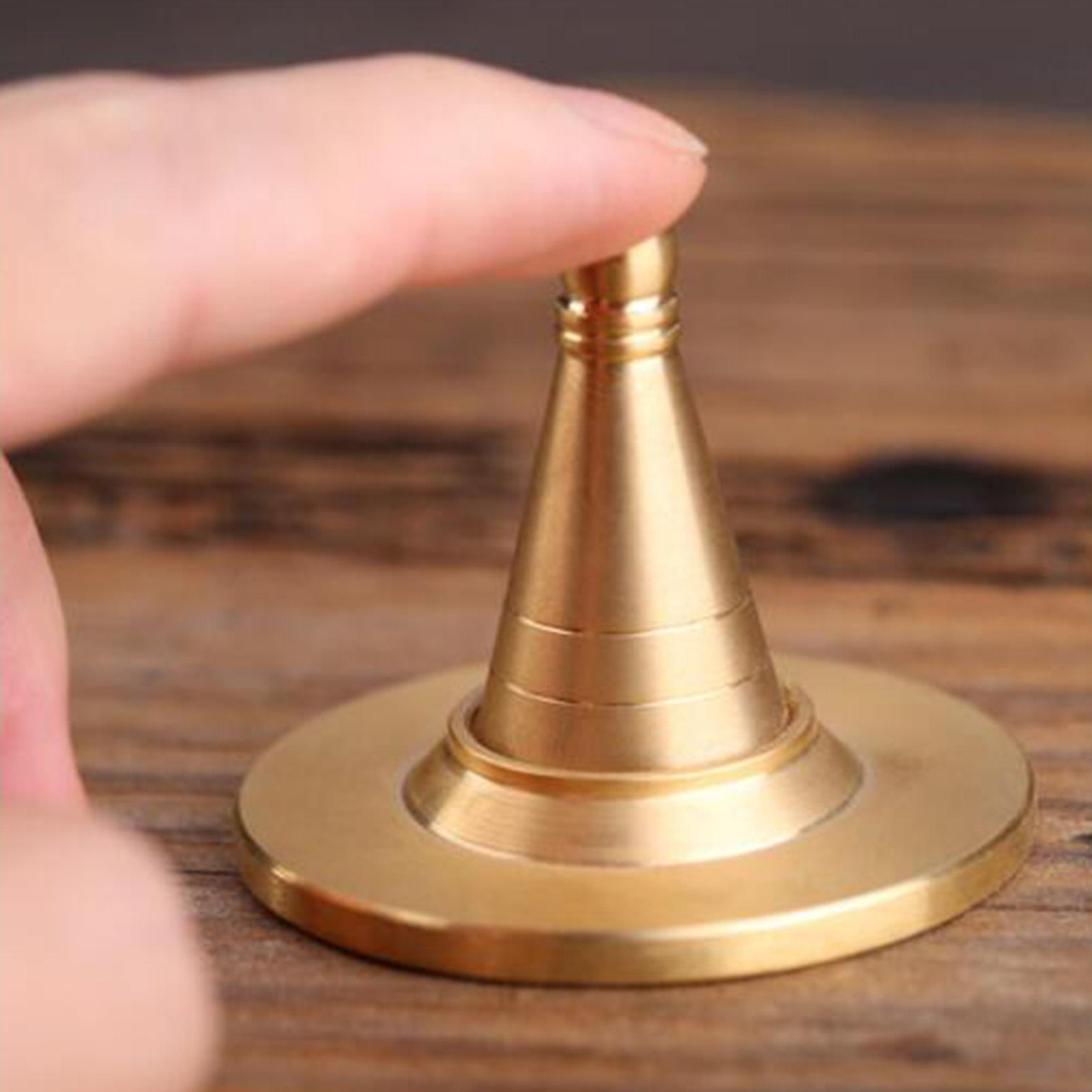 Brass Incense Cone Mold, Cone Incense Burner Holder, Incense Making Tool Supplies, DIY Tower Incense by Yourself for Home Office Decoration Yoga