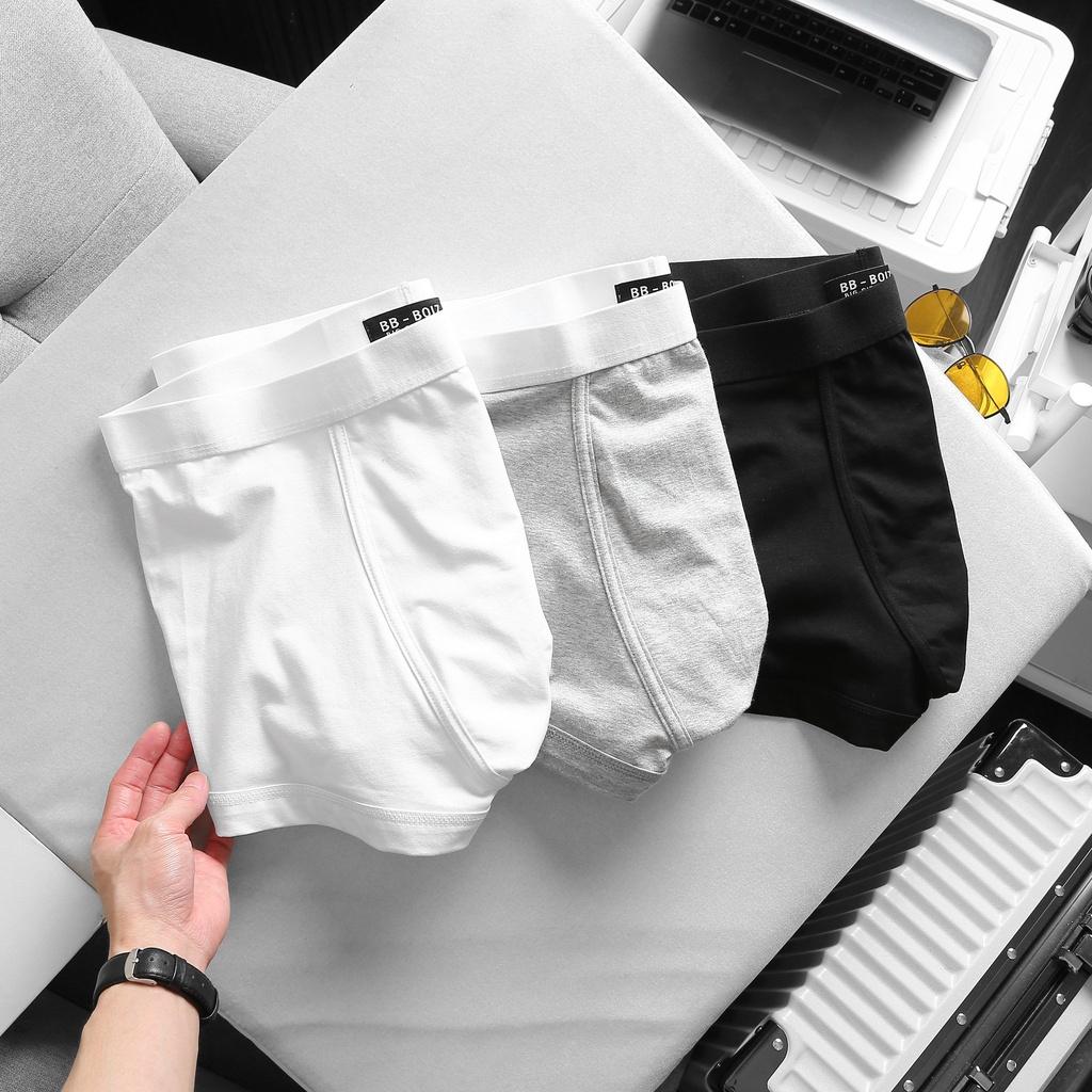 Quần lót nam boxer vải cotton thoáng khí, co giãn cao cấp bigsize 80 - 140kg