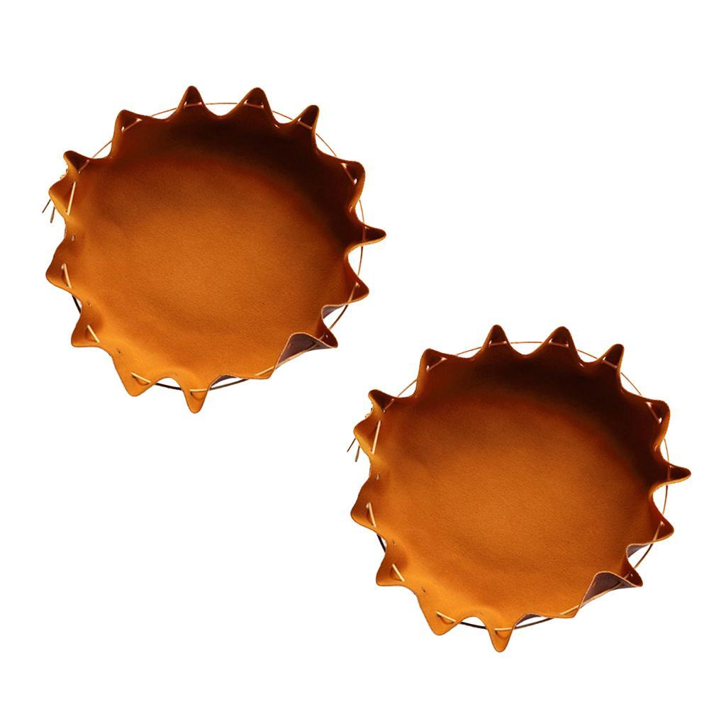 2pcs Folding 15'' Portable Drawstring Pouch Storage Bag for Camping Picnic Travel