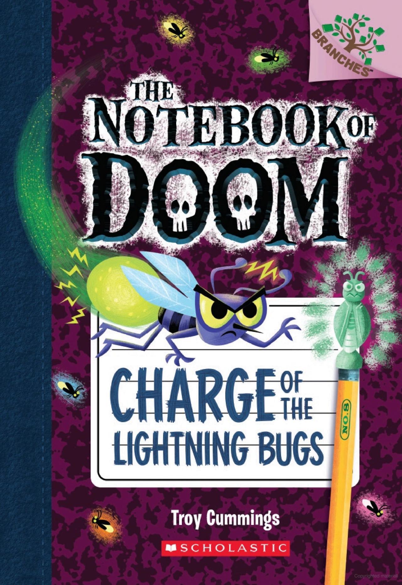 Sách ngoại văn: Charge of the Lightning Bugs: A Branches Book (the Notebook of Doom #8)