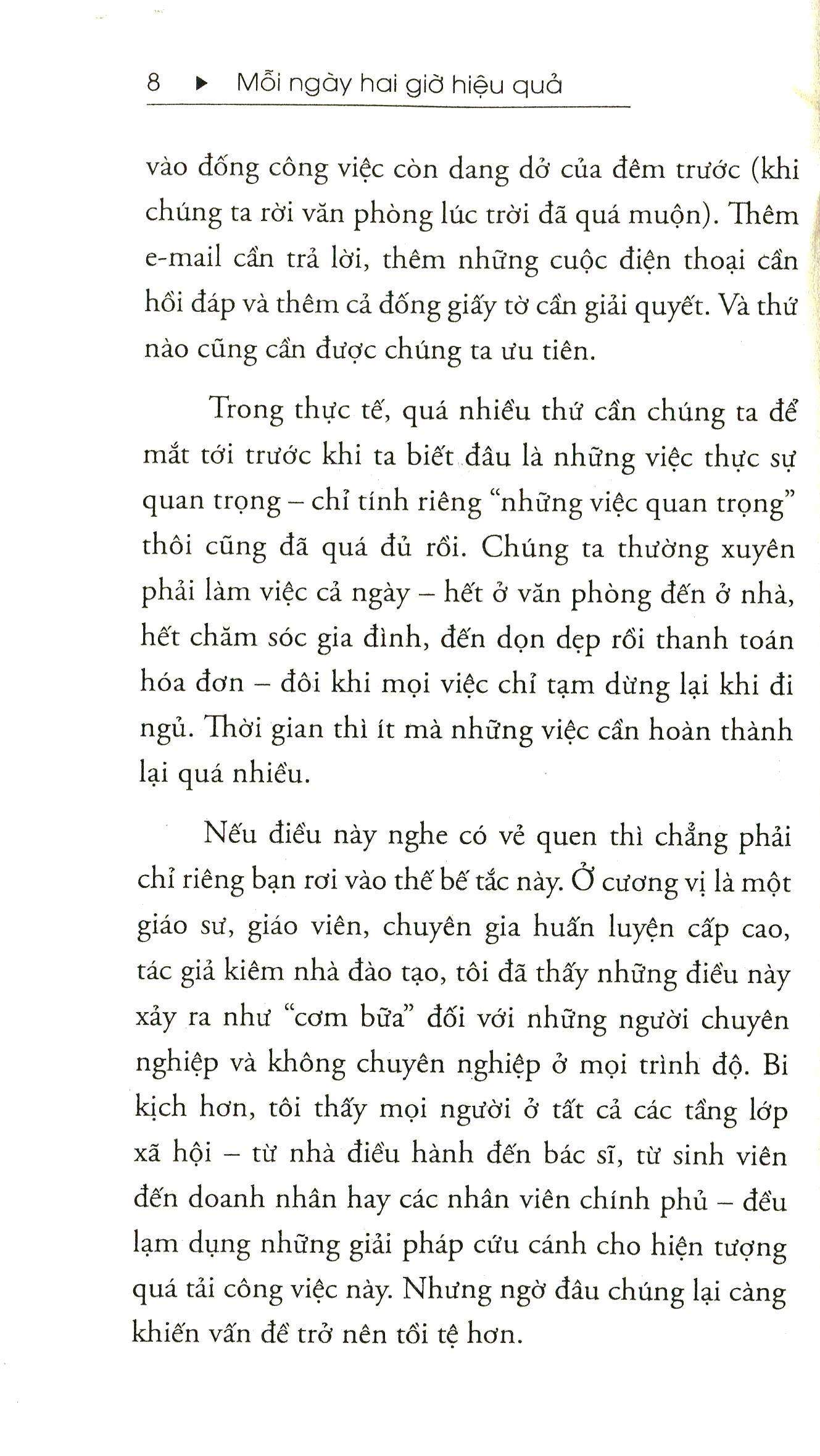 Mỗi Ngày Hai Giờ Hiệu Quả (Tái Bản 2018)