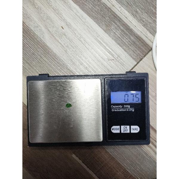 075* L Đá Garnet Xanh Lá (THIÊN NHIÊN) tsavorite