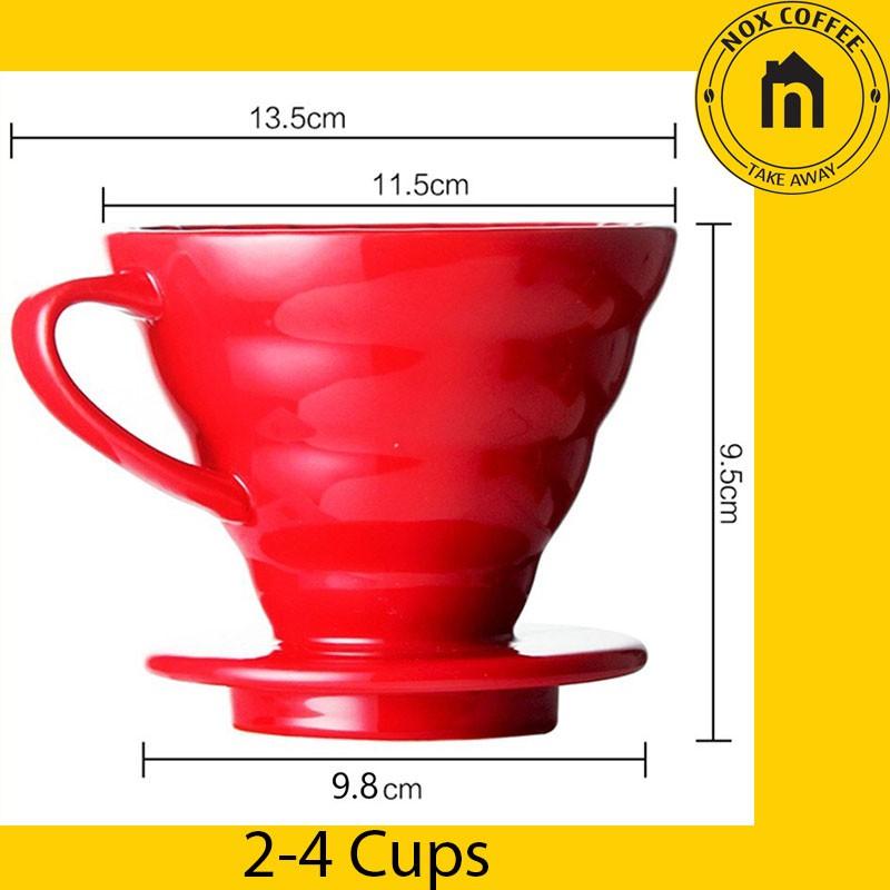 Phễu V60 Bằng Sứ (Pour Over)