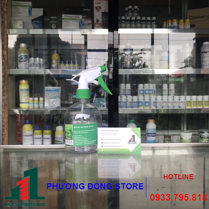 Bình xịt tay dudaco-500ml