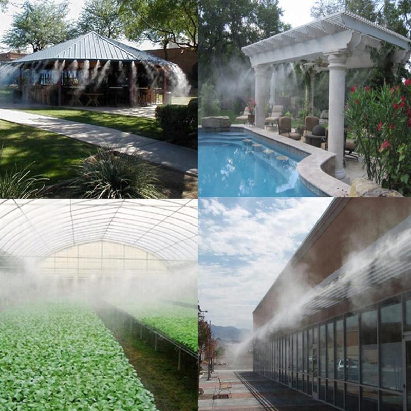 Hệ Thống Giải Nhiệt Mùa Hè Tại Nhà (trọn bộ 10m) WaterPark Sprinkler 