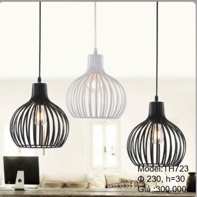 Đèn thả,đèn trang trí,đèn quán cafe,đèn nhà hàng,đèn thả lồng hình củ tỏi, đèn decor quán bar, đèn trần