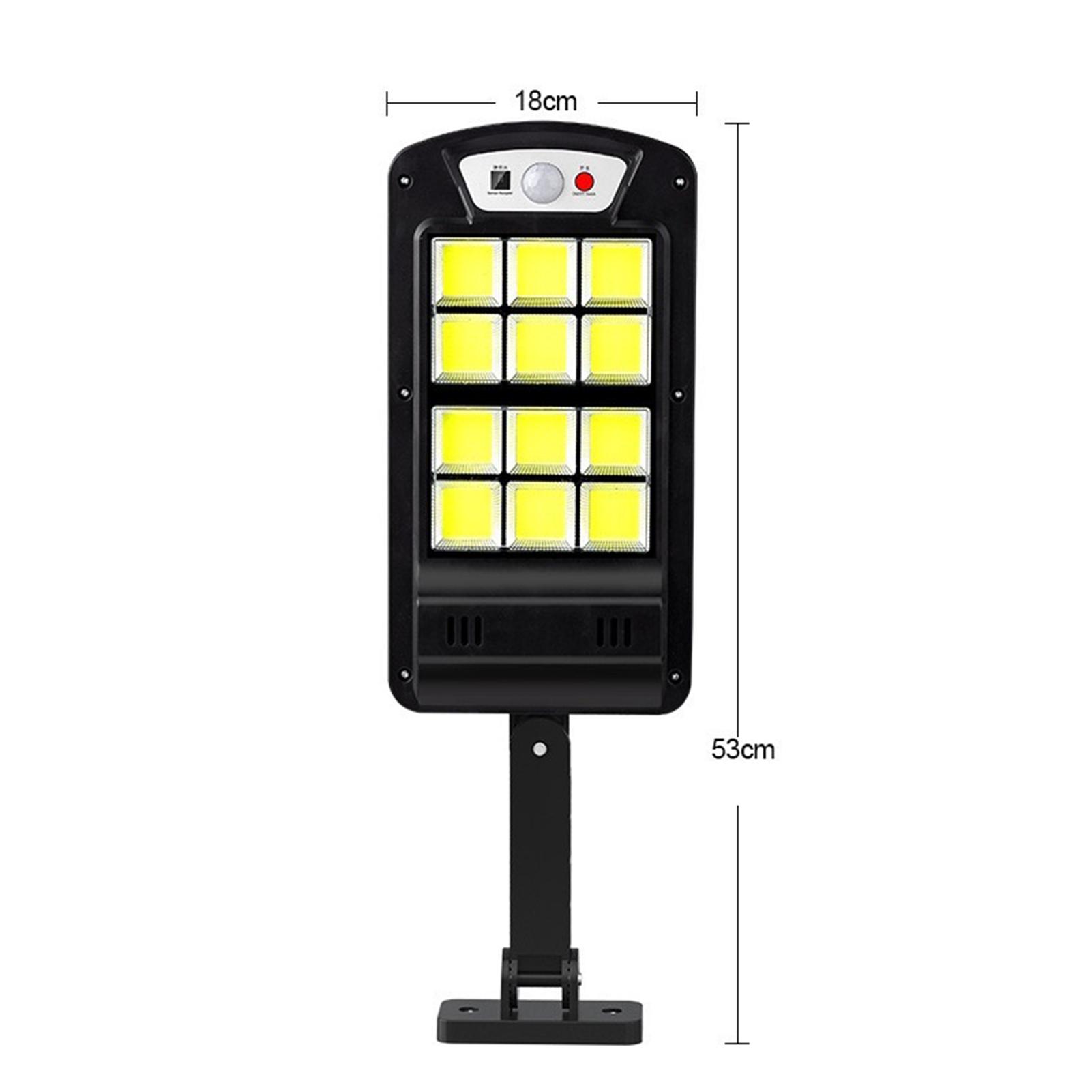 Đèn LED cảm biến chuyển động chạy bằng năng lượng mặt trời với điều khiển từ xa 3 chế độ