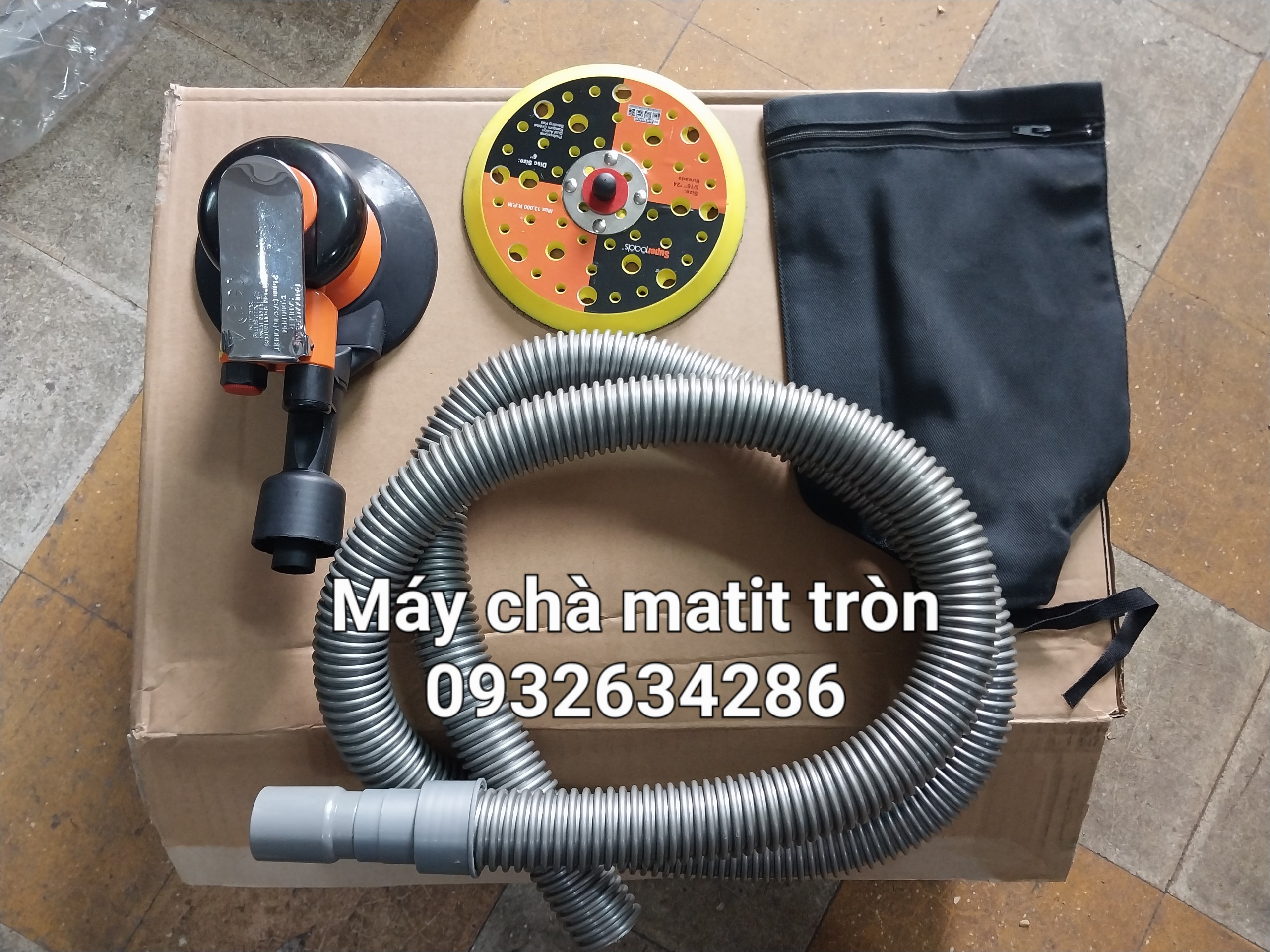 Máy chà matit tròn 6 inch