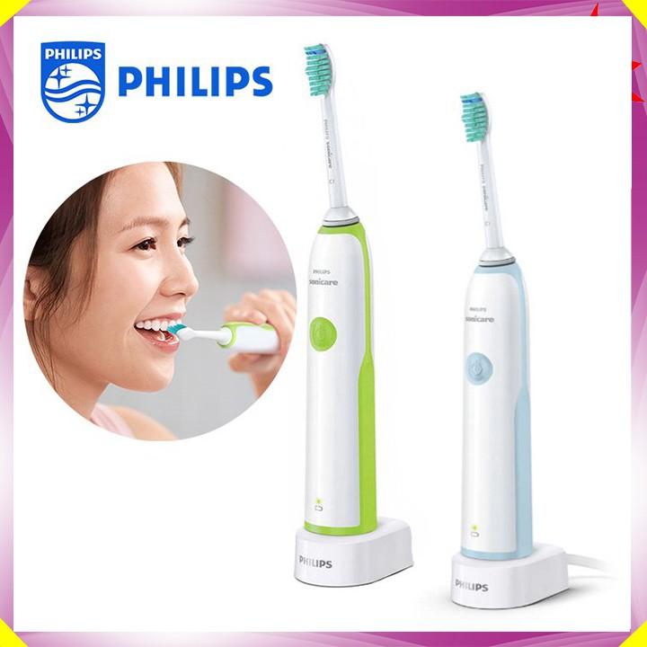 Bàn chải đánh răng điện thương hiệu cao cấp Philips HX3216 - Hàng Chính Hãng