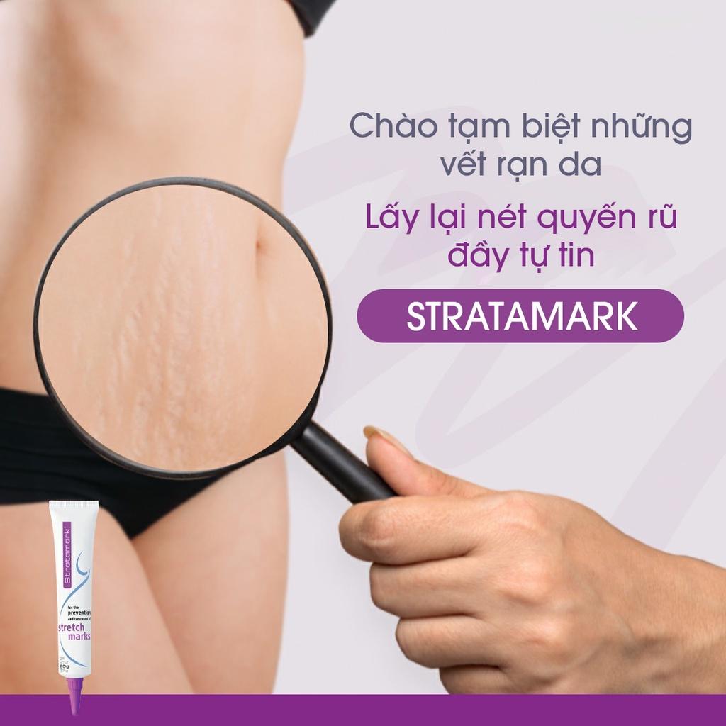 Stratamark 20g - Gel Silicone làm giảm và ngăn ngừa rạn da