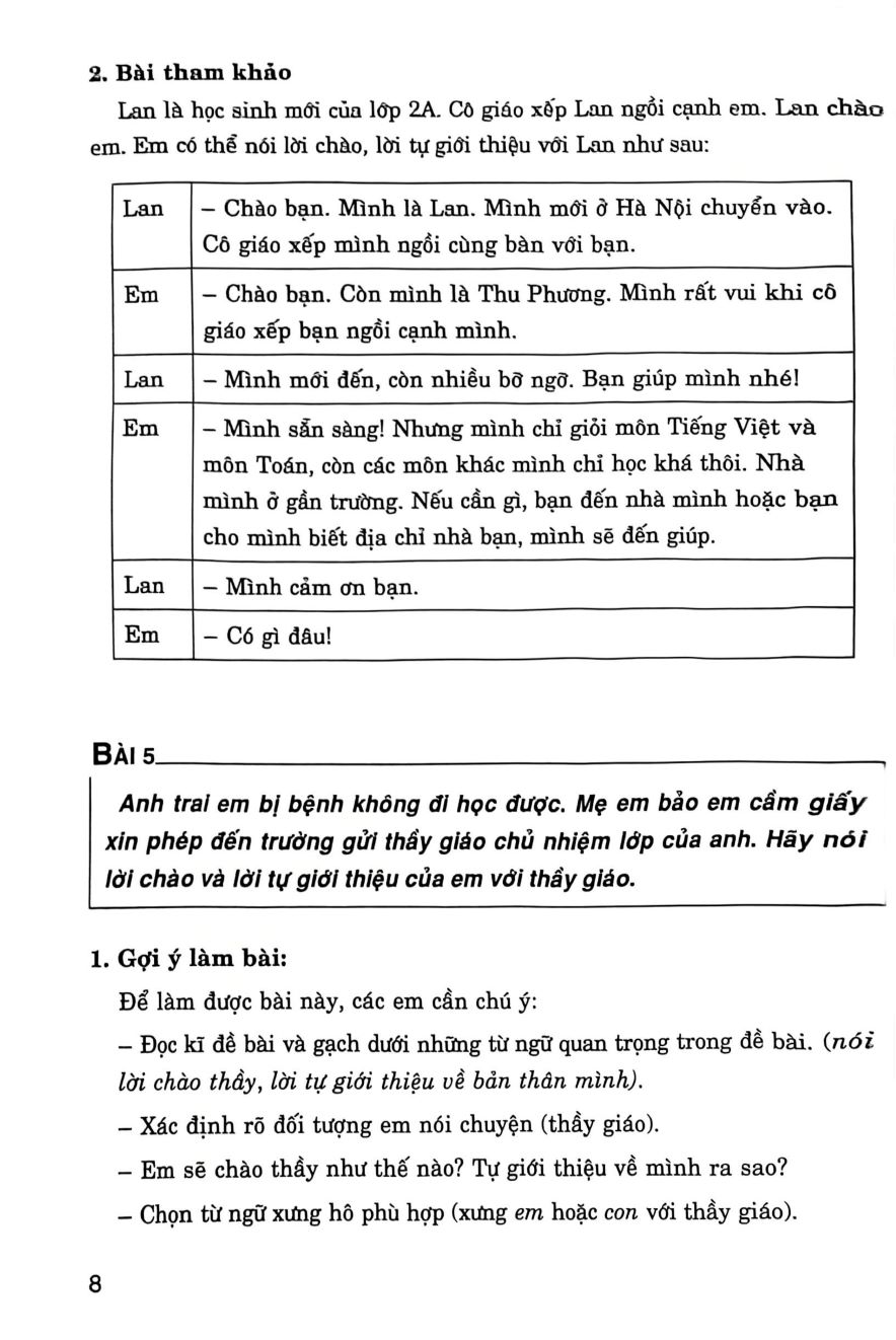 205 Bài Tập Làm Văn Chọn Lọc Lớp 2 (Theo Chương Trình Giáo Dục Phổ Thông Mới; Định Hướng Phát Triển Năng Lực) - HA