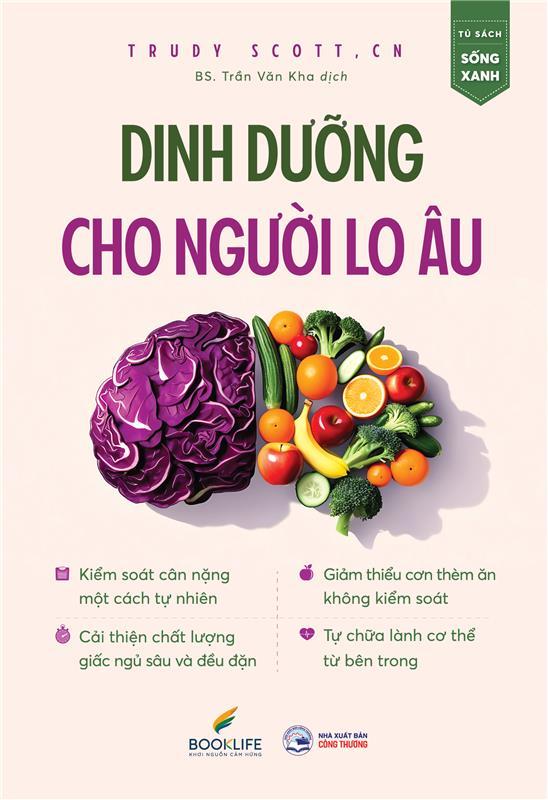 Sách - Dinh Dưỡng Cho Người Lo Âu